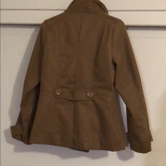 Camel Wool Coat - Picture 2 of 4